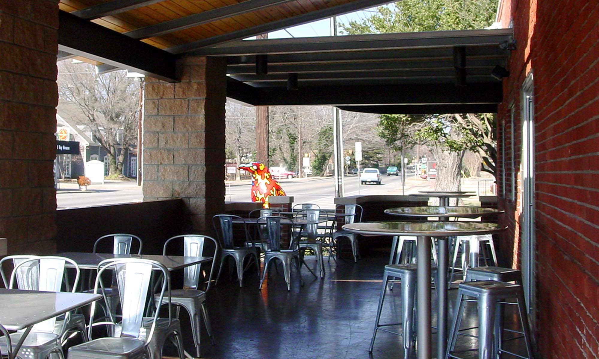 En Fuego on Brookside outdoor seating, construction by BollingerConstruction.com